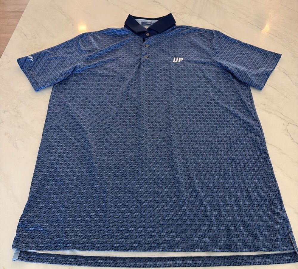 Greyson x Wheels Up Performance Golf Polo Lg